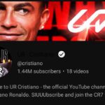 cristiano ronaldo breaks all youtube records